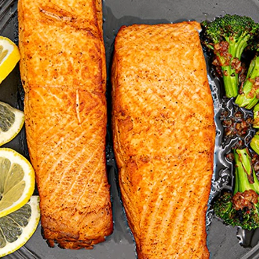 Grilled Salmon Steak